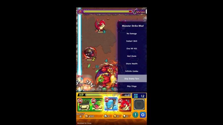 【Monster Strike /モンスターストライク】 MOD MENU cheats v23.0.1【IOS/jailbreak】