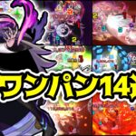 【超絶】全  身  弱  点  娘　アインスワンパン14連発！【モンスト】