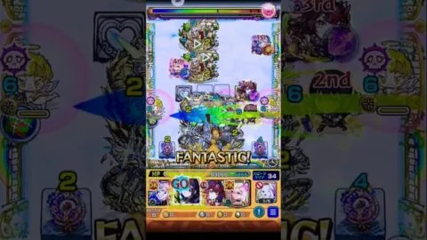 【陰実】【モンストコラボ】クレア・カゲノーのSS使ってみた　#shorts　#モンスト　#モンストコラボ