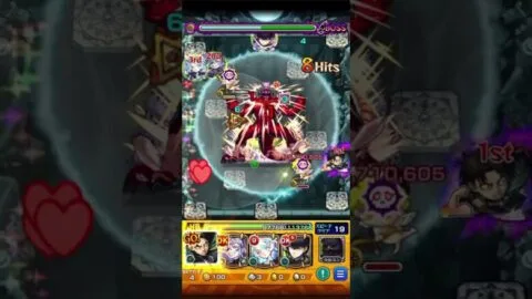 ワンパンきもちぇ#モンスト #超究極 #ワンパン #怪獣8号 #コラボ #怪獣8号コラボ #ワンパン￼
