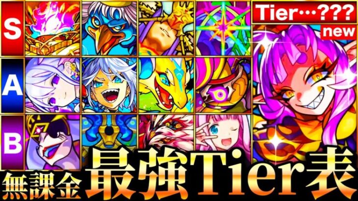 【モンスト】グランギニョルが覇権掌握！無課金キャラ最強ランキングTOP30《Tier表》《最新版：2024年9月》