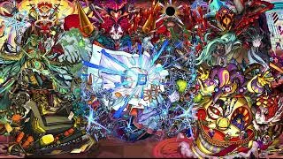 【モンスト】異形なる混沌(１～9周目全種リミックス) ボスBGM ー1時間耐久ー