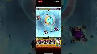 #モンスト #コナンコラボ 超究極 ジン＆ウォッカ 赤井秀一艦隊でクリア！！#shorts