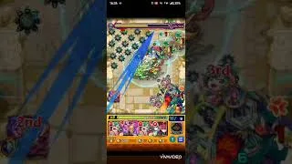 未開の砂丘18は夜桜最強 #モンスターストライク #モンスト #ゲーム #ショート #未開の砂丘#未開18