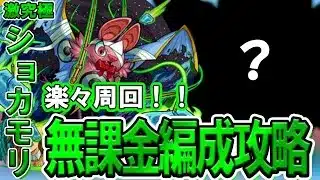 【モンスト】初心者でも組めて高速周回できる！激究極『ショカモリ』自陣無課金編成攻略解説【モンスト夏休み2025】