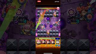 キャローネステ2突破までの6手固定打ち #モンスト #モンスターストライク