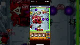 【モンスト】破界の星墓パライソの星墓を完全無課金編成イザナミ獣神化艦隊で攻略！！(守護中無し)ノーカット版