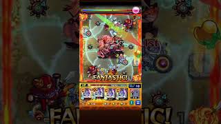 天魔の孤城　空中庭園3を完全無課金ダメウォ、地雷非対応ノーピタル艦隊で攻略 #モンスト #モンスターストライク