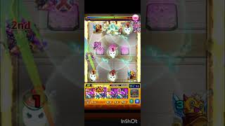 【モンスト】試練５の間ジャガーノート艦隊(完全無課金,アイテムわくわくスポット紋章麻痺守護獣なし)#モンスト #shorts