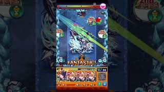 リンネのSSでキュウキをワンパン【モンスト】#Shorts