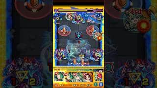 スピードアップってやっぱり大事だなw#モンスト #モンスターストライク #モンストコラボ #モンスト超究極