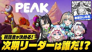 【PEAK】激ムズ山登りで一番リーダーシップを発揮できるのは誰だ?次期リーダーは視聴者に決めてもらおう【#メタストらいぶ 】