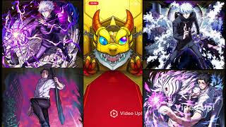 失礼だな、無課金だよ   乙骨と五条を狙ってモンスト30連ガチャ  #モンスト