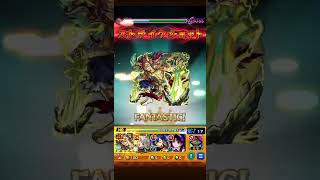 士道龍聖ワンパン7連続 #モンスターストライク